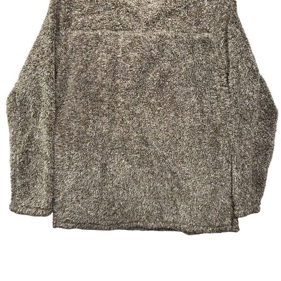 Alpine Sherpa Men's Size Medium Putty 1/4 Zip Fleece Pullover - Picture 9 of 13